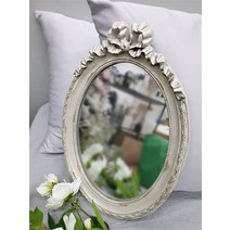 꼬떼따블 꼬떼따블 프렌치 그레이 리본 거울(K299003) (3047272)