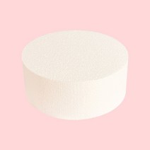 케익 모형 원형스티로폼 공예용 슈가크래프트, 원형)지름270mmx높이80