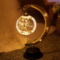 인앤캠핑 인테이어소품 감성 캠핑랜턴 무드등, 다각형 랜턴