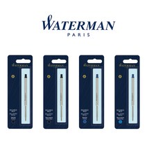 워터맨 볼펜심, F(가는심), 흑색