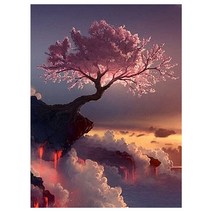 세진 NEW 보석십자수 제품 72가지 신제품 새로운 취미생활 보석 십자수 보석십자수, 34x44 벚꽃 구름