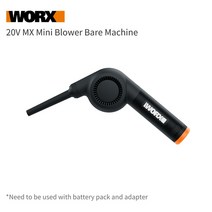 우드카빙키트 Worx 20V MakerX 도구 세트 회전식 앵글 그라인더 에어 브러시 히트 건 목재 및 철제 공, 07 WX747.9