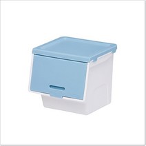 탕비실 티백 스틱커피 보관 다용도 수납함 문구수납박스, 1개, GR
