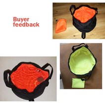 빗물받이통 대용량 물탱크 8.5L 접이식 버킷 다기능 야외 캠핑 낚시 휴대용 물 냄비 여행 보관 가방 1 피스