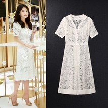 송혜교 원피스 돌잔치엄마원피스 지헤중 태양의후예 송혜교 화이트 펀칭원피스