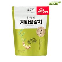쌍계명차 온기충전 계피생강차 파우치 20티백 93736EA, 1