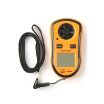 Coms 풍속계 온도 측정 풍량 바람 측정기 테스터기, 상세페이지 참조