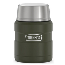 써모스 보온죽통 보온도시락 푸드자 470ml, Matt Army Green