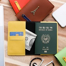 유럽여행준비물 핸드메이드 사피아노가죽 여권지갑