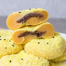 통팥앙금이 들어간 호박웰빙찰떡 1.7kg, [보자기포장]1.7kg(약55gx30)