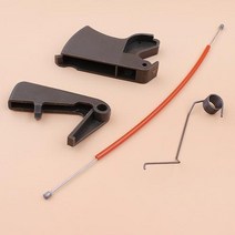 스로틀 트리거 스프링 케이블 라인 키트 Husqvarna 445 450 E 445e 450e 전기 톱 부품 가스 체인 톱 스페어