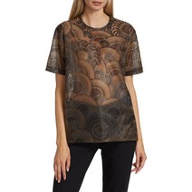 JUNYA WATANABE 준야 와타나베 Lace 티셔츠 - BLACK108243