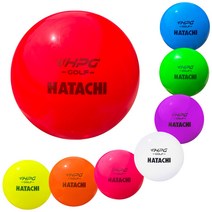 하타치 파크골프 공 로켓샷 볼 PS3411﻿, 옐로우