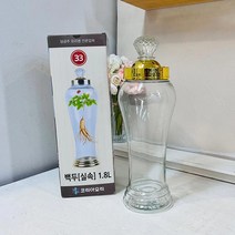 백두 실속 유리병 33호 1.8L, 본품, 단품, 단품