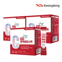 광동 면역 비타민 스틱 60포 2개월분 비타민C, 3박스