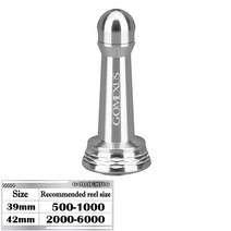 Shimano Stradic FL Stella Daiwa Luvias 19 Certate LT 1000 - 4000 보호 릴용 Gomexus 스피닝 릴 스탠드 R1, 은, 42mm