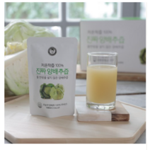 [김재식헬스푸드] 저온 착즙한 양배추즙 100ml 30팩 (1박스), 15박스
