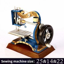 레트로 타자기 복고 빈티지 카페소품 감성 아날로그 레트로 오래된 재봉틀 라디오 녹화 TV 프로젝터 카메라, 25x14x22cm, 15 25x14x22cm