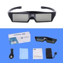 Touyinger 프로젝터 액세서리 액티브 셔터 3D입체안경 상하좌우 전방위 3D 무비 스마트 무비 XGIMI H1 XGIMI, Black_CHINA