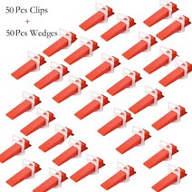 건설 도구 실노 천을 마 상자 홀더50pcs 11.522.53mm 타일 레벨링 시스템 클립 50pcs 웨지 레벨러 스페이서 세라믹 타일 레벨링을 위한 건설 도구, 3.0mm