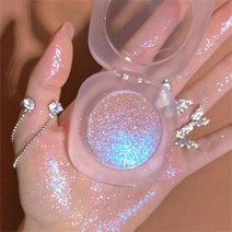 촉촉한 커버 커버력좋은 파운데이션 광채 스틱 물광 하이라이터 건성 복합성 매트 쿠션 컨실러 프라이머 블러셔 4 컬러 다이아몬드 쉬머 페이셜 브론저 팔레트 메이크업 글로우 페이스, 04