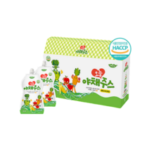 유기농 야채 주스 야채수 즙 양배추 브로콜리 당근 토마토 사과 바나나 100ml 21포