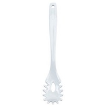 Good Cook Classic 12-inch White Melamine Pasta Server, 1