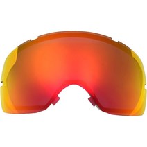 ZERO TECH BASE Smith Optics Vice 스노우 고글 스키 스노우보드용 교체 렌즈, Red Mirror