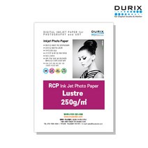 두릭스 러스터 250g [4x6 400매] DURIX RCP Photo Paper Lustre
