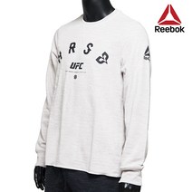 리복 FR UFC FG LS CREW 크루넥 긴팔티 CY7253 (Ivory) 티셔츠