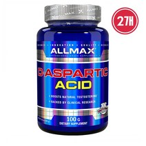 ALLMAX Nutrition 아스파라긴산 100g 1개, 2개