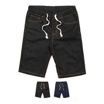 남자청바지 인디고 밴딩 청반바지 C0717013