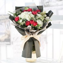 99플라워 2시간 당일 꽃배달서비스 꽃바구니 꽃다발 생화 장미 생일 꽃 선물, 22.[ST-C497]럭셔리 꽃다발