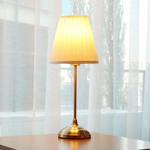 아띠 골드브론즈 테이블 단스탠드 취침등, 스탠드 + LED 전구 8W (주광색) 포함