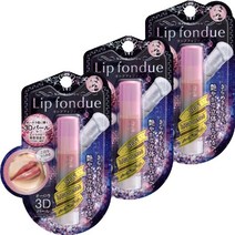 Mentholatum Lip Fondue Aurora 멘소래담 립 퐁듀 오로라 3D 펄 크림 4.2g 3팩