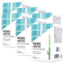 락토페린 산양유 초유 프로틴 유청 단백질 분말 스틱, 30포, 6개