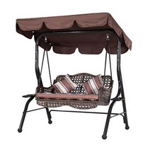 1pcs 210d 방수 태양 대피소 차양 보호 그늘 천막 캠핑 그늘 천 노상 타프, 캐노피 브라운, 190x125x15cm