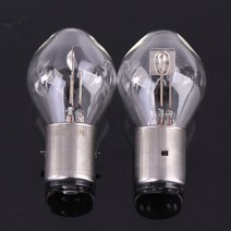 할로겐 헤드라이트 전구 ATV 모페드 스쿠터 조명 2 개 12V 35W B35 BA20D 모터사이클, 02 N2