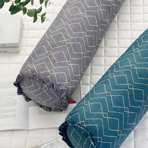 넥스트 북유럽 순면 안고자는 꿀잠템 사계절 바디필로우 롱 원통 캔디 쿠션, 커버+솜, 청녹