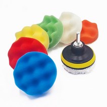 전동드릴사용 차량용 광택패드 컴파운드 흠집제거_ 94590EA, 9종 드릴광택패드, 본상품선택