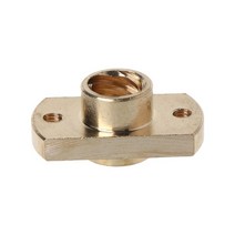 3D 프린터 Z 축 사다리꼴 모터 스크류 너트 T8 너트 너트 리드 8mm 피치 2mm CR10 CR-10 CR-10S ENDER-3 리드 스크류, 검은색