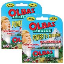 올바스 인헤일러 스틱형 2개 Olbas Inhaler
