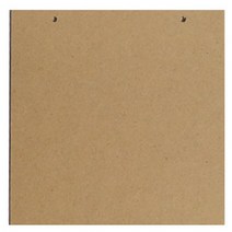 핸디몰 나무모양판 우드데코판(원형 사각형), 사각형(12cm)구멍있슴