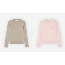 MAISON KITSUNE 명품23SS 메종키츠네 칠렉스폭스 패치 여성 가디건 IW00528KT1036 5713862113624510
