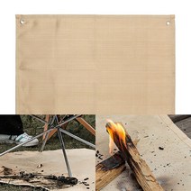 캠핑 방염포(56X80CM) 불티방지막 방염보드 방염원단