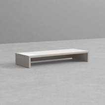 데스커 600폭 고속 무선 충전 USB 허브 모니터 받침대 (싱글형) DSABPA0600, 메이플