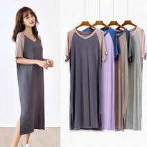 BUyuS반팔 나그랑 롱원피스 SD-210451굿딜 브이숍