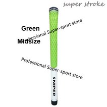 골프그립 SS 도매 고무 골프 철 그립 10 개/몫 클럽, 02 green-midsize