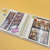 베럴조이 컴팩트 포토인생 네컷 앨범 초음파 사진 보관 선물, 컴팩트 베이지