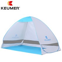 그늘막텐트 비치 원터치텐트 여름 감성 캠핑 방수 야외 에어, CHINA, silver tent long